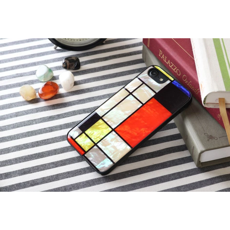 iKins case for Apple iPhone 8-7 mondrian black