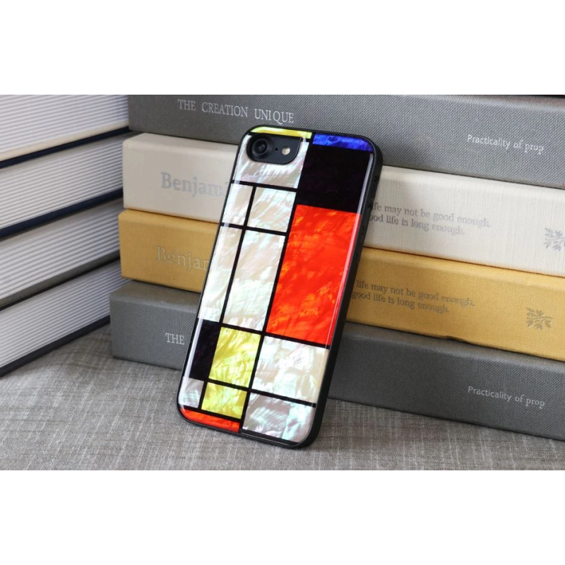 iKins case for Apple iPhone 8-7 mondrian black