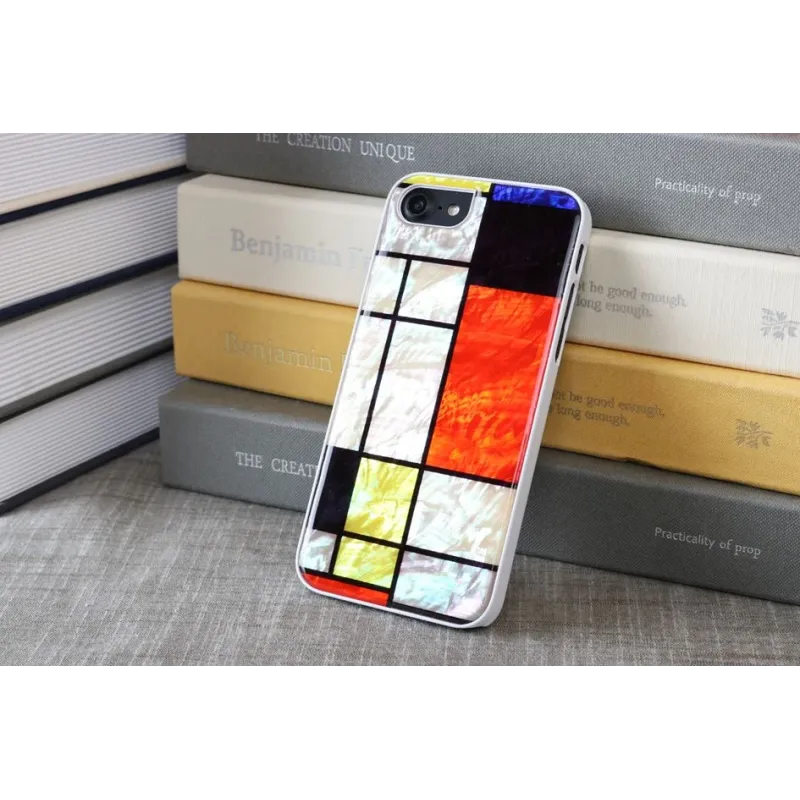 iKins case for Apple iPhone 8-7 mondrian white