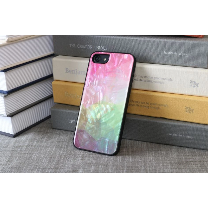 iKins case for Apple iPhone 8-7 water flower black