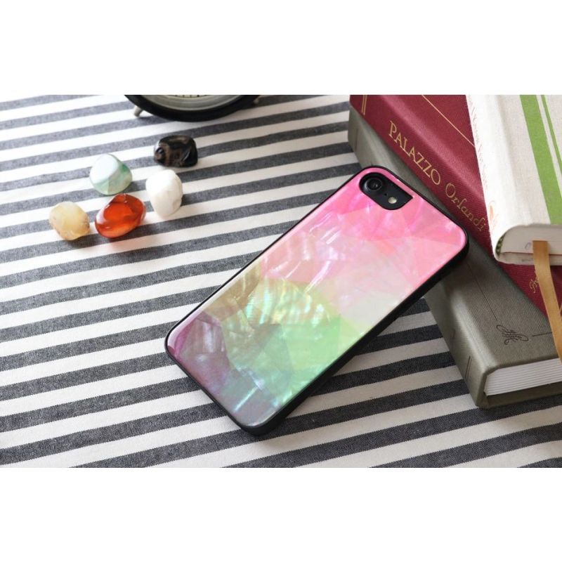 iKins case for Apple iPhone 8-7 water flower black