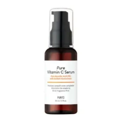 PURITO SEOUL mitrinošs serums sejas ādai ar C vitamīnu un nātrija hialuronātu, bez aromāta 60ml