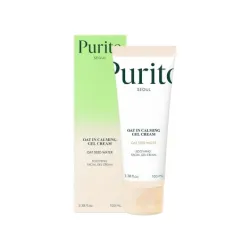 PURITO SEOUL nomierinošs gēlveida krēms sejas ādai ar auzu ekstraktu un pantenolu 100ml