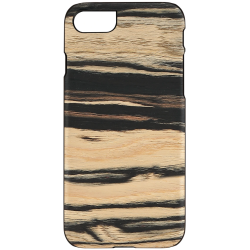 MAN&WOOD case for iPhone 7-8 white ebony black