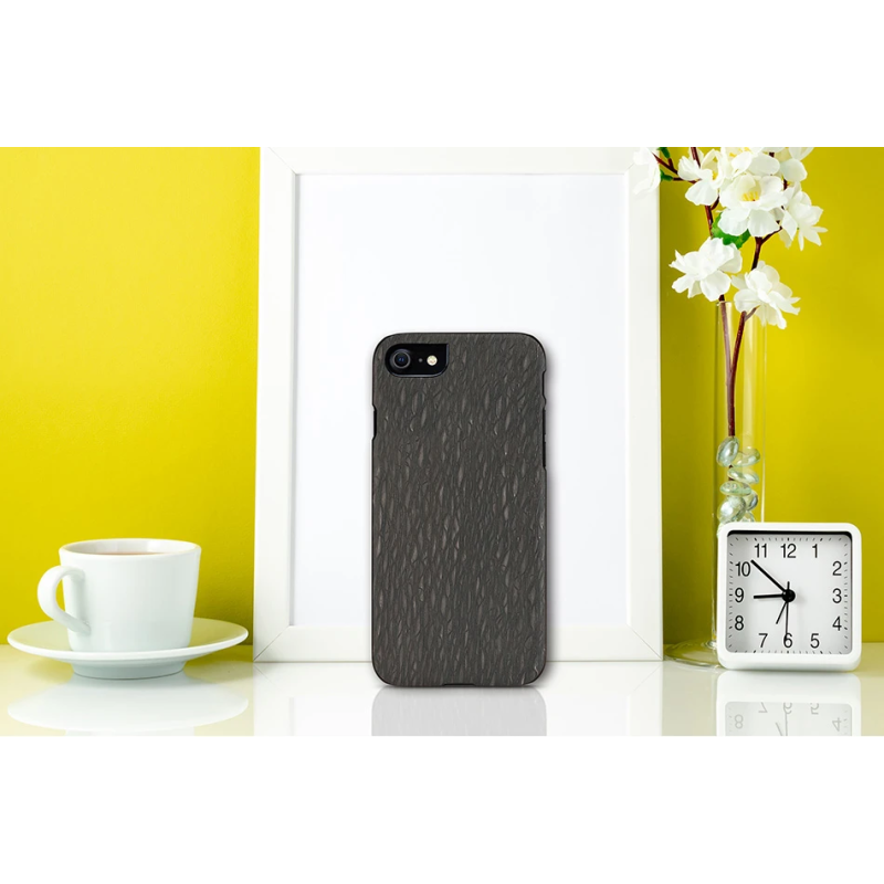 MAN&WOOD case for iPhone 7-8 carbalho black