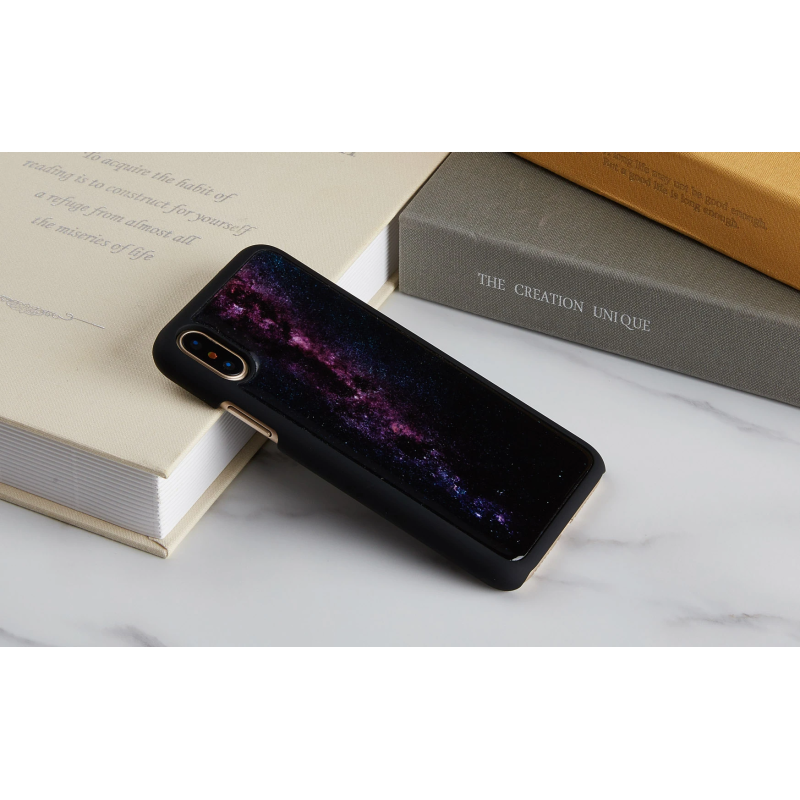 iKins SmartPhone case iPhone XS-S milky way black