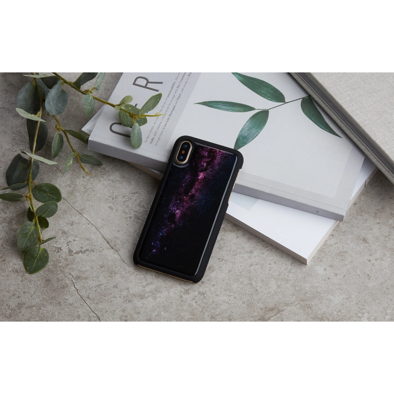 iKins SmartPhone case iPhone XS-S milky way black