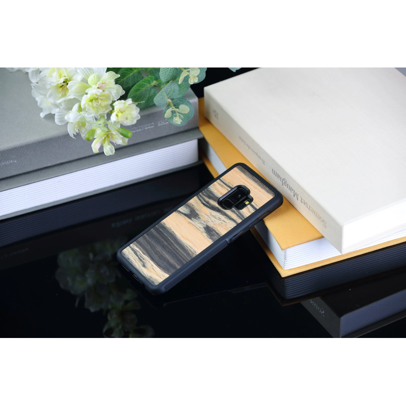 MAN&WOOD SmartPhone case Galaxy S9 white ebony black