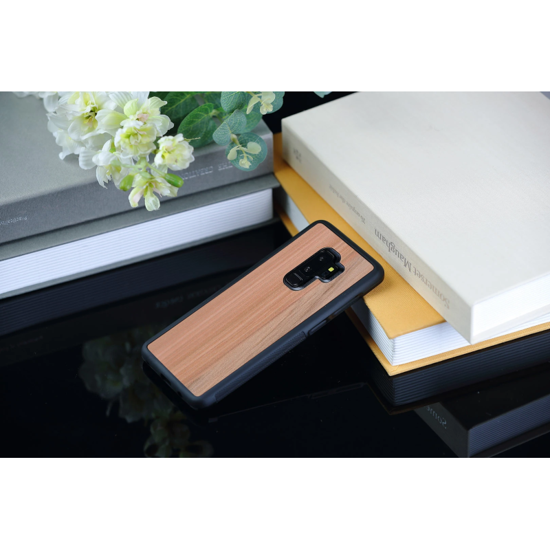 MAN&WOOD SmartPhone case Galaxy S9 Plus cappuccino black