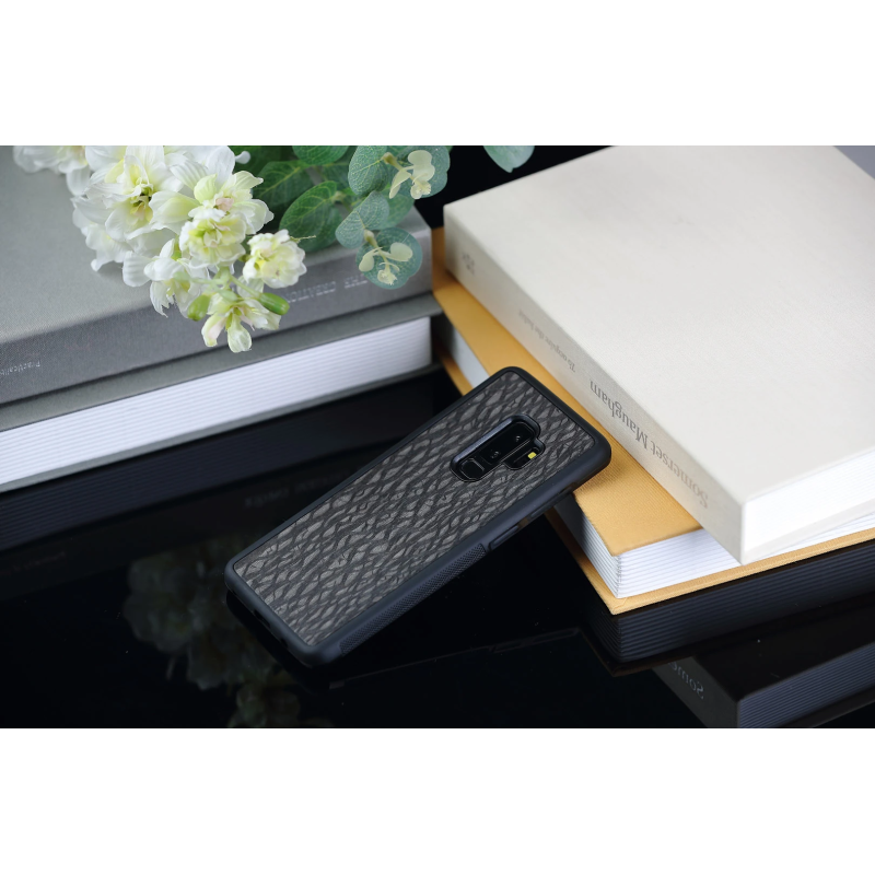 MAN&WOOD SmartPhone case Galaxy S9 Plus carbalho black