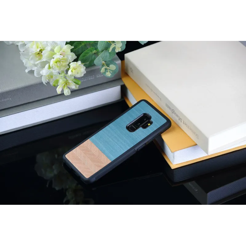 MAN&WOOD SmartPhone case Galaxy S9 Plus denim black