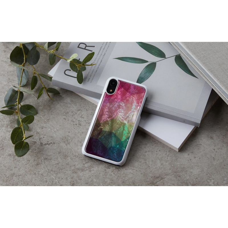 iKins SmartPhone case iPhone XR water flower white