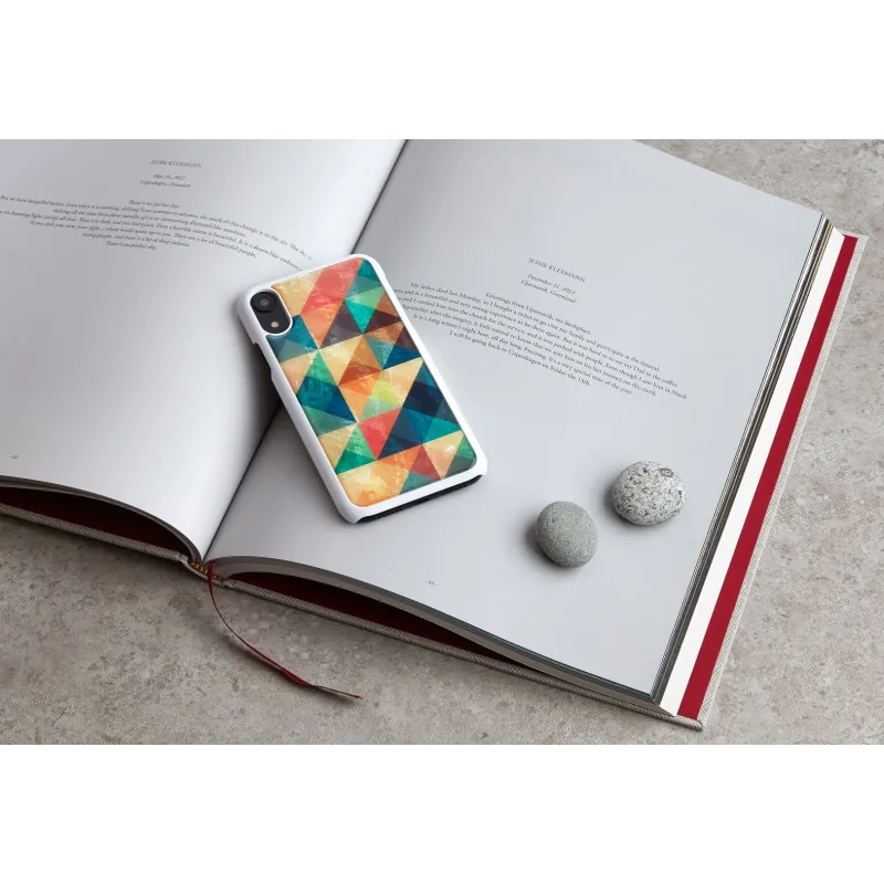 iKins SmartPhone case iPhone XR mosaic white