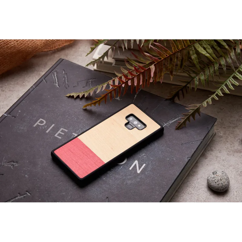 MAN&WOOD SmartPhone case Galaxy Note 9 miss match black