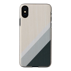 MAN&WOOD SmartPhone case iPhone X-XS gray suit black