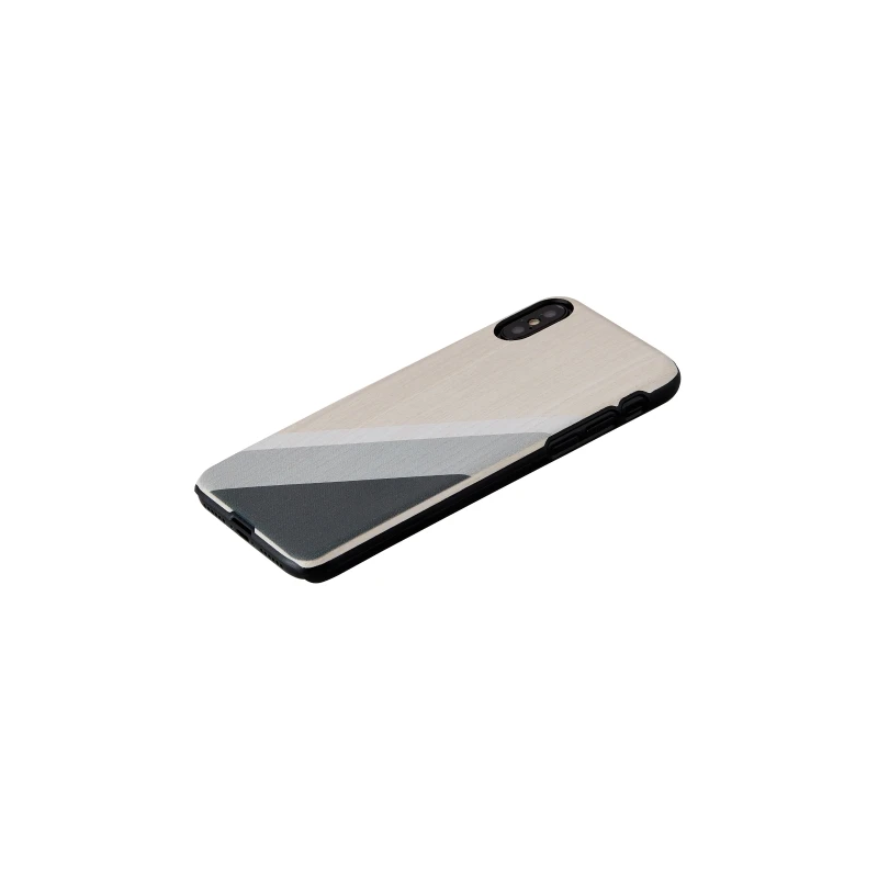 MAN&WOOD SmartPhone case iPhone X-XS gray suit black