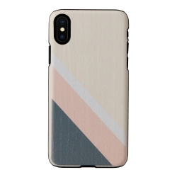 MAN&WOOD SmartPhone case iPhone X-XS pink suit black