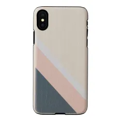 MAN&WOOD SmartPhone case iPhone X-XS pink suit black