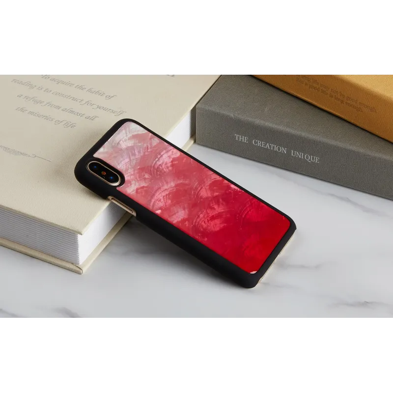 iKins SmartPhone case iPhone XS-S pink lake black