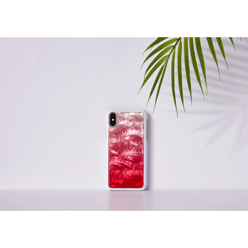 iKins SmartPhone case iPhone XS-S pink lake white
