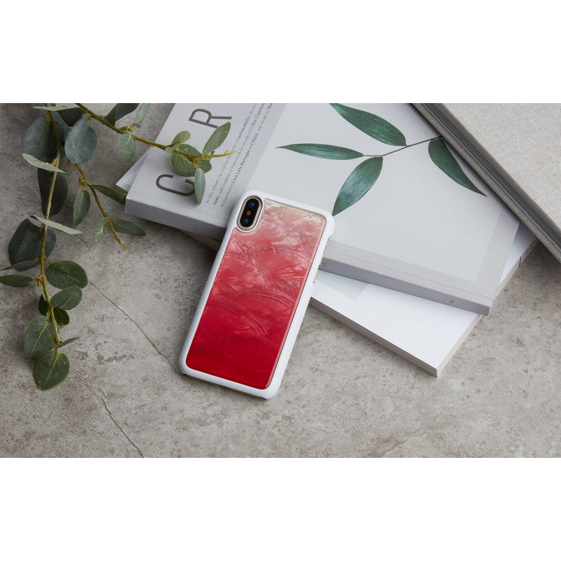 iKins SmartPhone case iPhone XS-S pink lake white