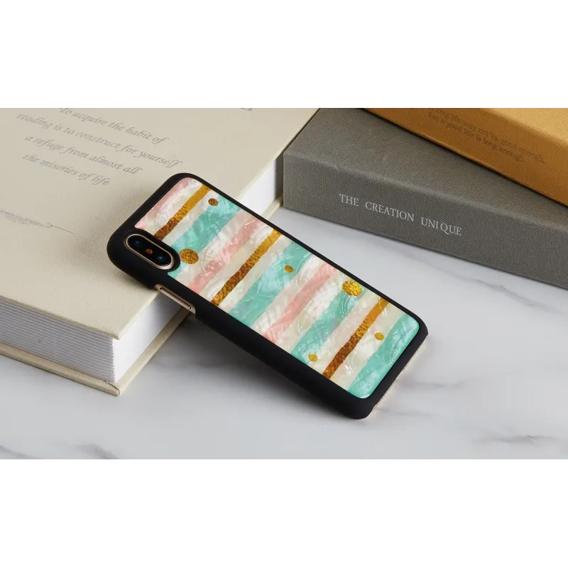 iKins SmartPhone case iPhone XS-S pop mint black