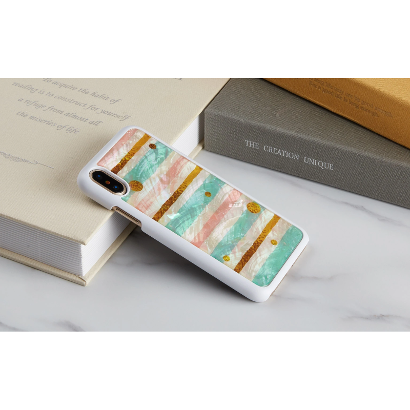 iKins SmartPhone case iPhone XS-S pop mint white