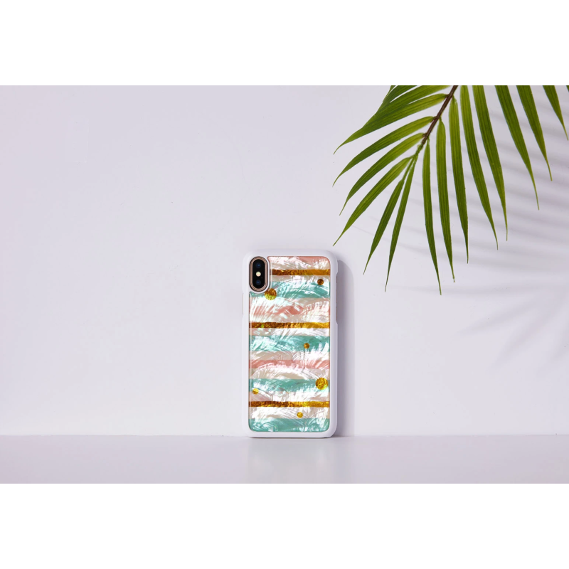 iKins SmartPhone case iPhone XS-S pop mint white