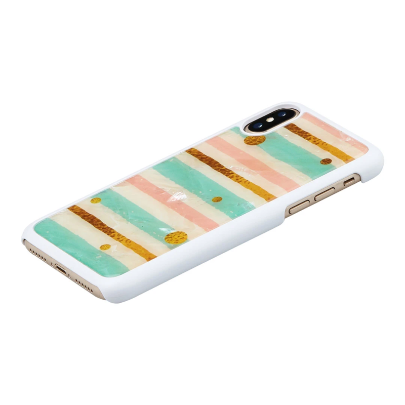iKins SmartPhone case iPhone XS-S pop mint white