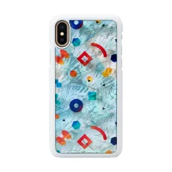 iKins SmartPhone case iPhone XS-S poppin rock white