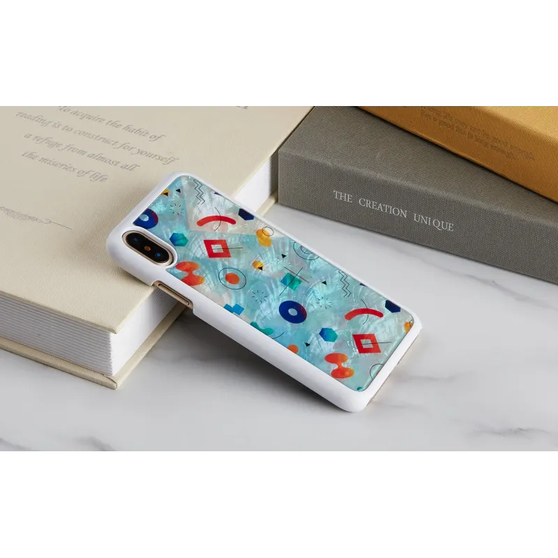 iKins SmartPhone case iPhone XS-S poppin rock white
