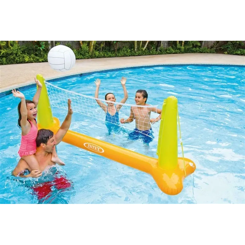 Vandens žaidimas Intex Pool Volleyball Game. žalia-oranžinė