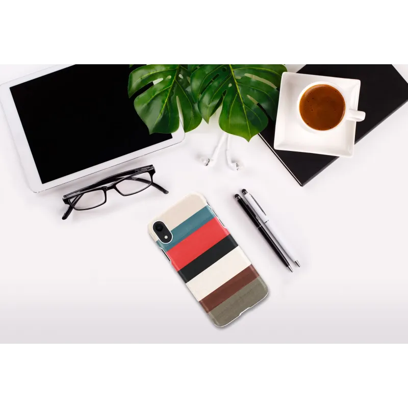 MAN&WOOD SmartPhone case iPhone XR corallina white