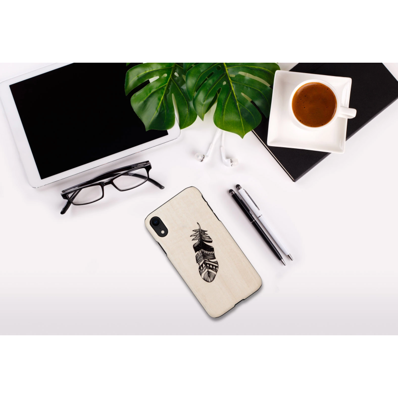 MAN&WOOD SmartPhone case iPhone XR indian black