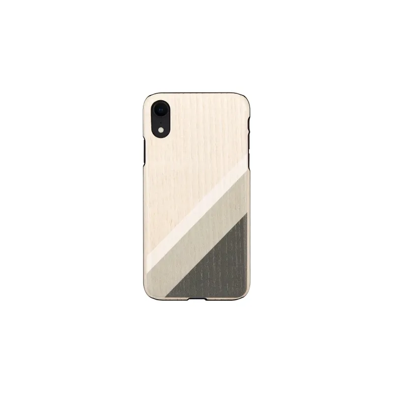 MAN&WOOD SmartPhone case iPhone XR gray suit black