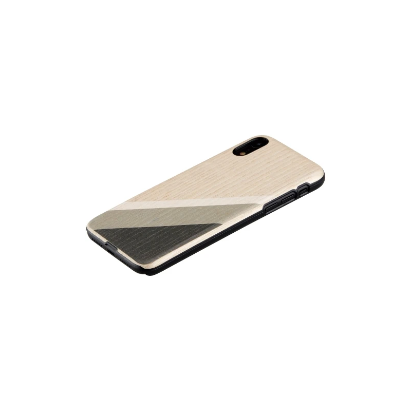 MAN&WOOD SmartPhone case iPhone XR gray suit black
