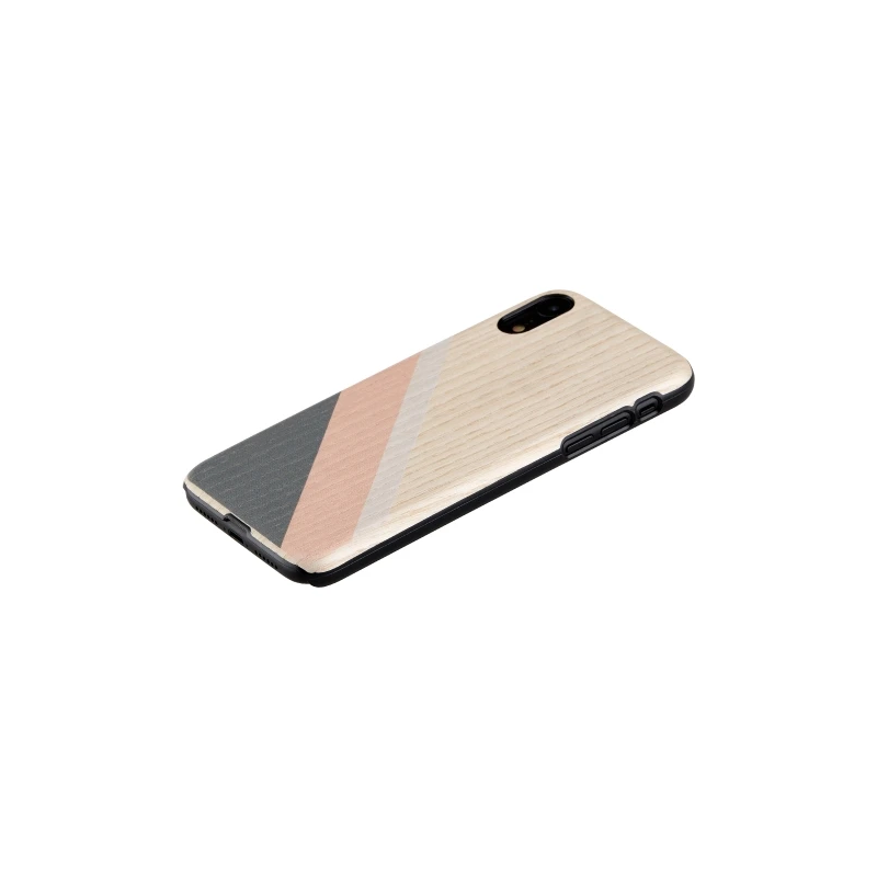 MAN&WOOD SmartPhone case iPhone XR pink suit black