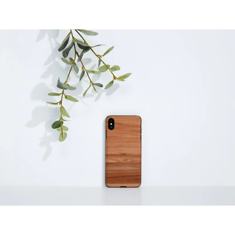 MAN&WOOD SmartPhone case iPhone XS Max cappuccino black