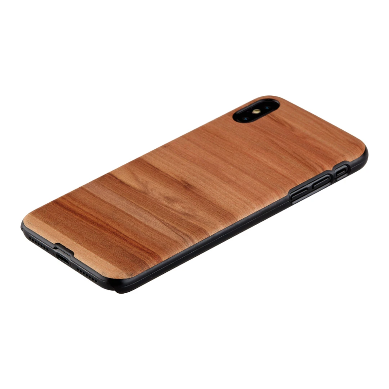 MAN&WOOD SmartPhone case iPhone XS Max cappuccino black