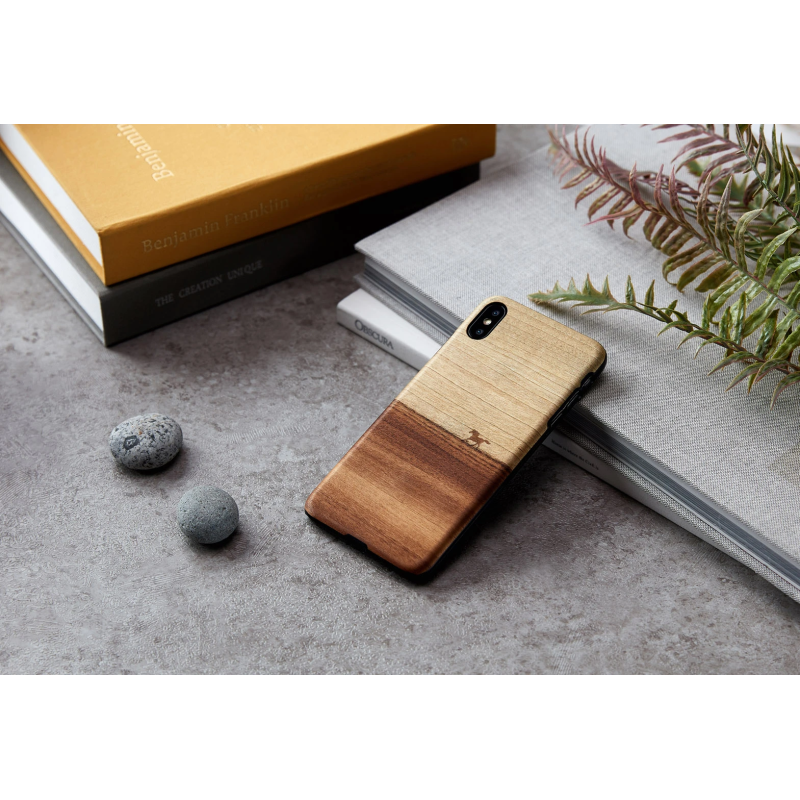 MAN&WOOD SmartPhone case iPhone XS Max mustang black