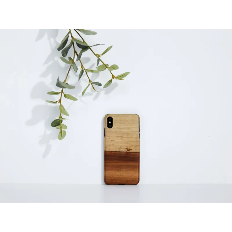 MAN&WOOD SmartPhone case iPhone XS Max mustang black