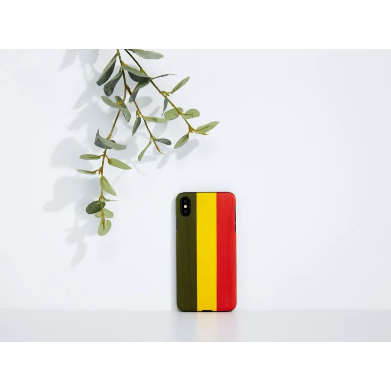 MAN&WOOD SmartPhone case iPhone XS Max reggae black