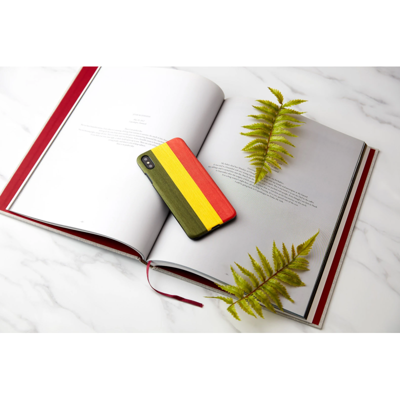 MAN&WOOD SmartPhone case iPhone XS Max reggae black