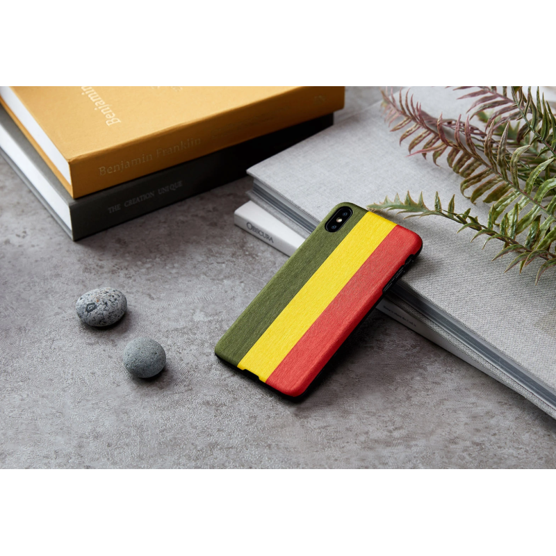MAN&WOOD SmartPhone case iPhone XS Max reggae black