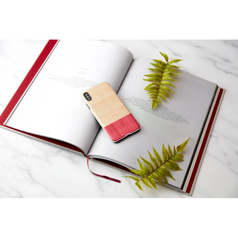 MAN&WOOD SmartPhone case iPhone XS Max miss match white
