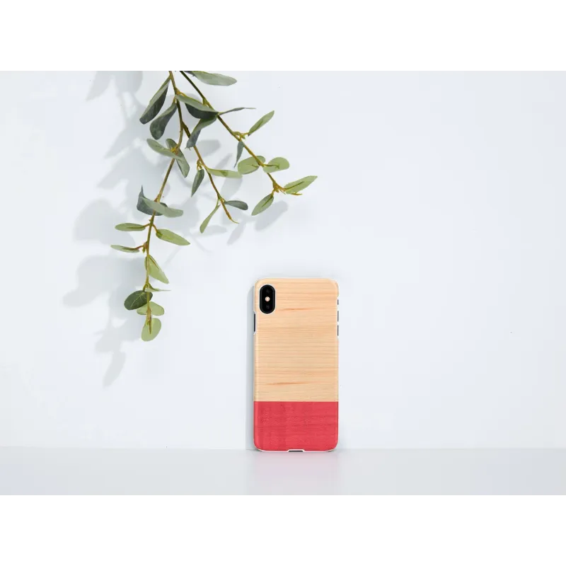 MAN&WOOD SmartPhone case iPhone XS Max miss match white