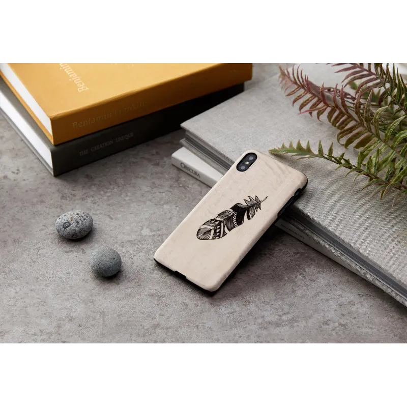 MAN&WOOD SmartPhone case iPhone XS Max indian black