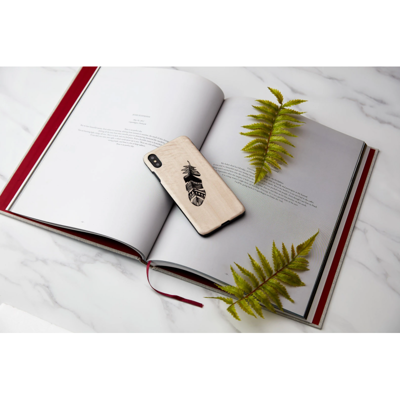 MAN&WOOD SmartPhone case iPhone XS Max indian black