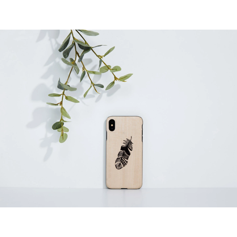 MAN&WOOD SmartPhone case iPhone XS Max indian black