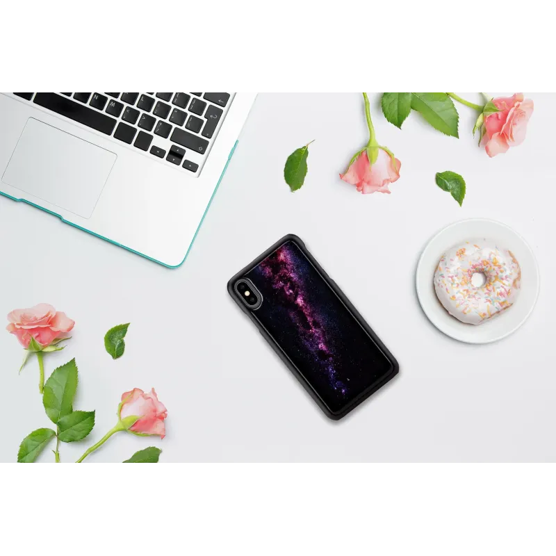 iKins SmartPhone case iPhone XS Max milky way black